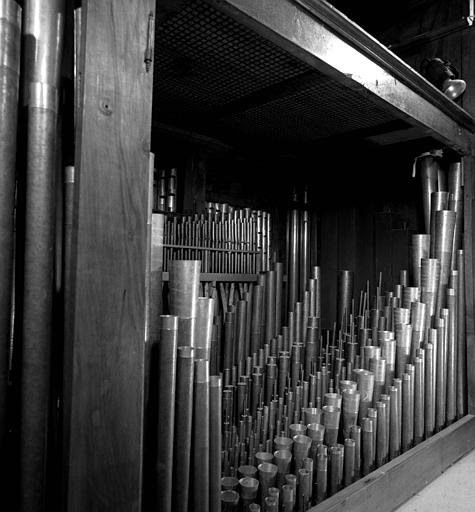 Orgue : Positif de dos