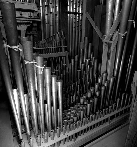 Orgue : Tuyauterie, anches et cornet