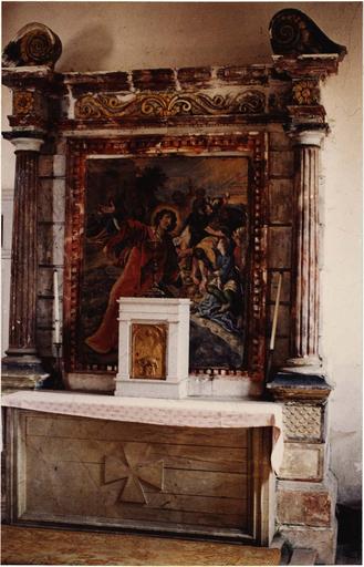 retable, tableau : Scène de martyre - © Ministère de la Culture (France), Médiathèque du patrimoine et de la photographie (objets mobiliers), tous droits réservés