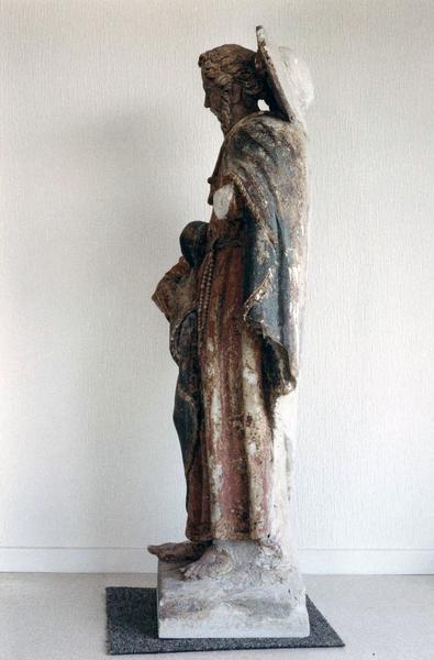 statue : saint Jacques, vue de droite