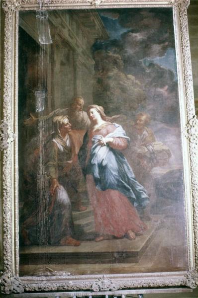 tableau, cadre : La Visitation