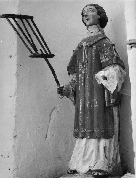 statue : saint Laurent - © Ministère de la Culture (France), Médiathèque du patrimoine et de la photographie (objets mobiliers), tous droits réservés