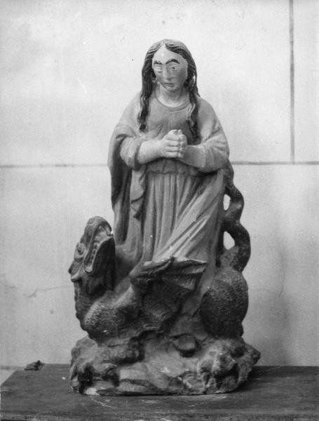 statuette : sainte Marguerite
