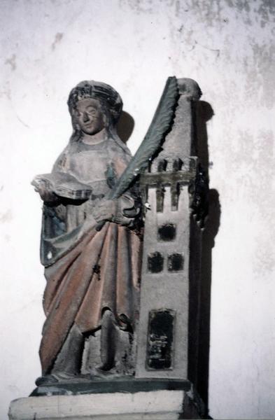 Statue : Sainte Barbe