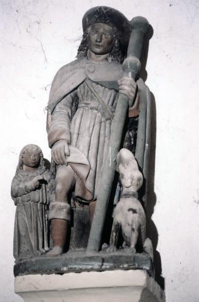 statue : saint Roch