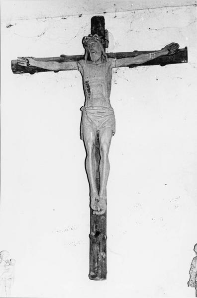 statue : Christ en croix - © Ministère de la Culture (France), Médiathèque du patrimoine et de la photographie (objets mobiliers), tous droits réservés