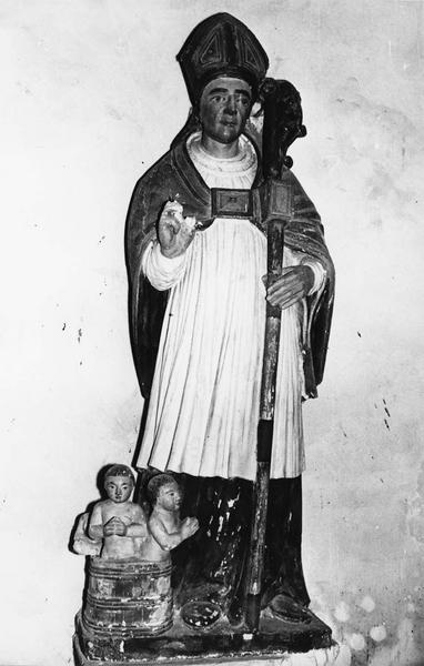 statue : saint Nicolas - © Ministère de la Culture (France), Médiathèque du patrimoine et de la photographie (objets mobiliers), tous droits réservés