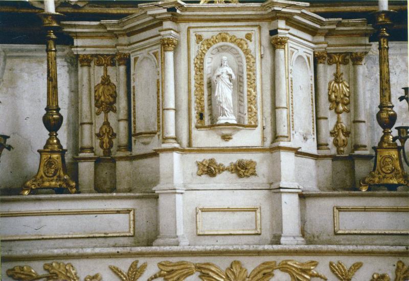 autel, tabernacle, retable