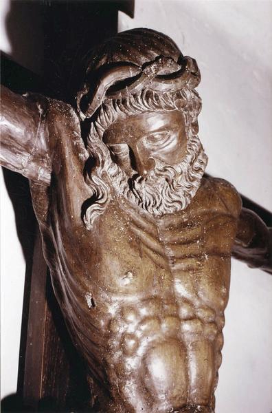 statue : Christ en croix, dit Christ aux orties