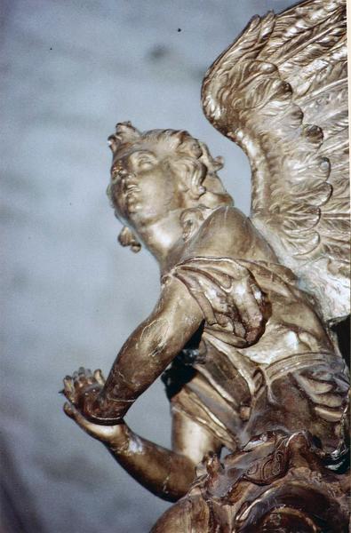 statue : Ange, détail