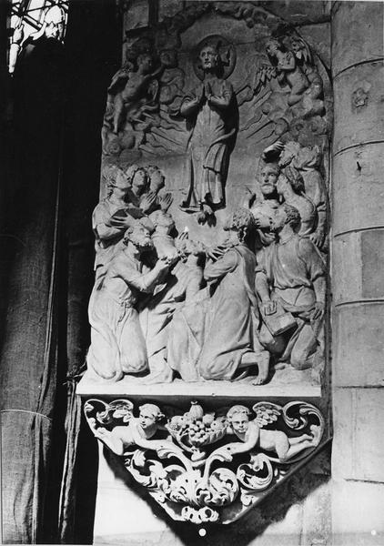 bas-reliefs, L' Ascension, La Résurrection