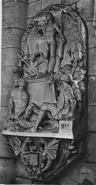 bas-reliefs, L' Ascension, La Résurrection