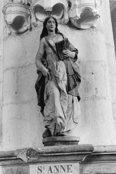 statue : sainte Anne - © Ministère de la Culture (France), Médiathèque du patrimoine et de la photographie (objets mobiliers), tous droits réservés