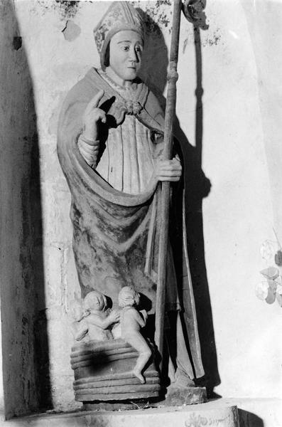 statue : saint Nicolas - © Ministère de la Culture (France), Médiathèque du patrimoine et de la photographie (objets mobiliers), tous droits réservés