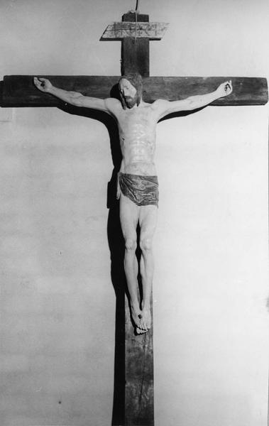 calvaire : Le Christ en croix - © Ministère de la Culture (France), Médiathèque du patrimoine et de la photographie (objets mobiliers), tous droits réservés