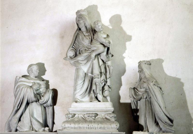 groupe sculpté : Le Rosaire