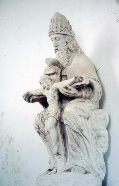 groupe sculpté : La Trinité - © Ministère de la Culture (France), Médiathèque du patrimoine et de la photographie (objets mobiliers), tous droits réservés