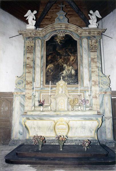 autel, retable, tabernacle (maître-autel)