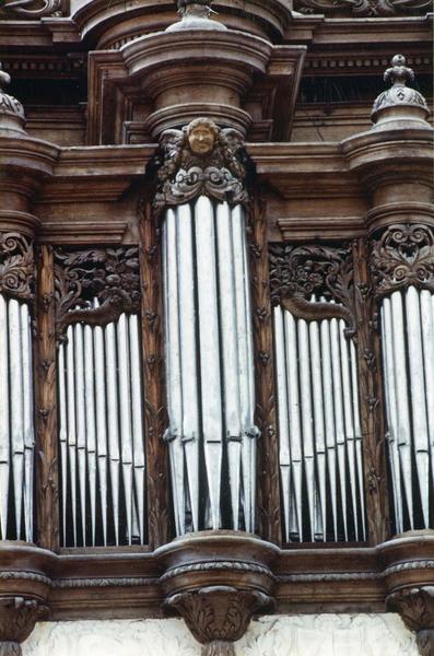 buffet d'orgue, détail