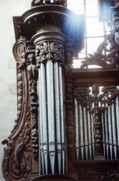 buffet d'orgue, détail