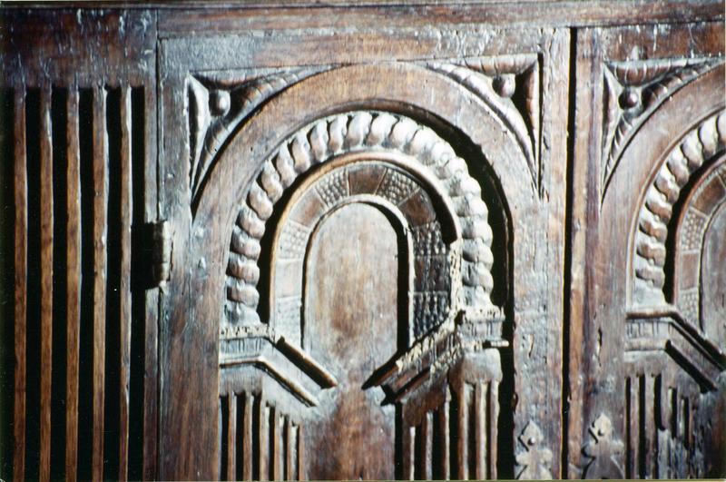 armoire liturgique, détail - © Ministère de la Culture (France), Médiathèque du patrimoine et de la photographie (objets mobiliers), tous droits réservés