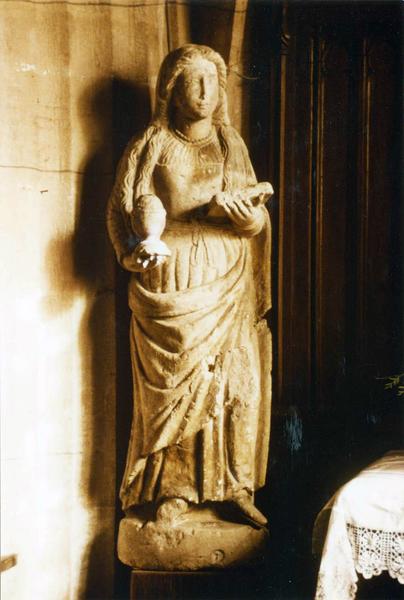 statue : sainte Marie-Madeleine - © Ministère de la Culture (France), Médiathèque du patrimoine et de la photographie (objets mobiliers), tous droits réservés
