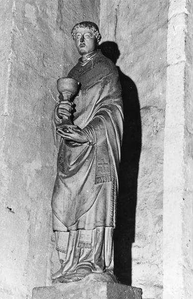 statue : saint Jean l'Evangéliste - © Ministère de la Culture (France), Médiathèque du patrimoine et de la photographie (objets mobiliers), tous droits réservés