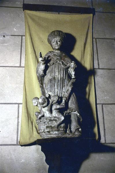 groupe sculpté : saint Nicolas - © Ministère de la Culture (France), Médiathèque du patrimoine et de la photographie (objets mobiliers), tous droits réservés