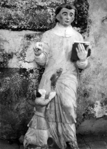 Statue : Saint Diacre exorcisant