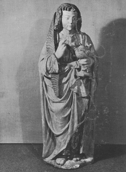 statue : saint Jean l'Evangéliste - © Ministère de la Culture (France), Médiathèque du patrimoine et de la photographie (objets mobiliers), tous droits réservés