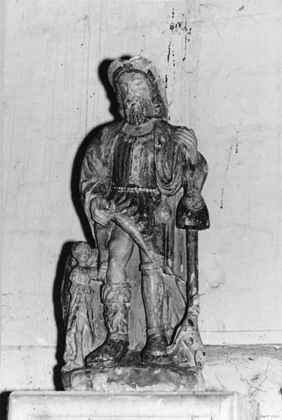 statuette : saint Roch - © Ministère de la Culture (France), Médiathèque du patrimoine et de la photographie (objets mobiliers), tous droits réservés