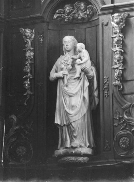 Statue : Vierge à l'Enfant