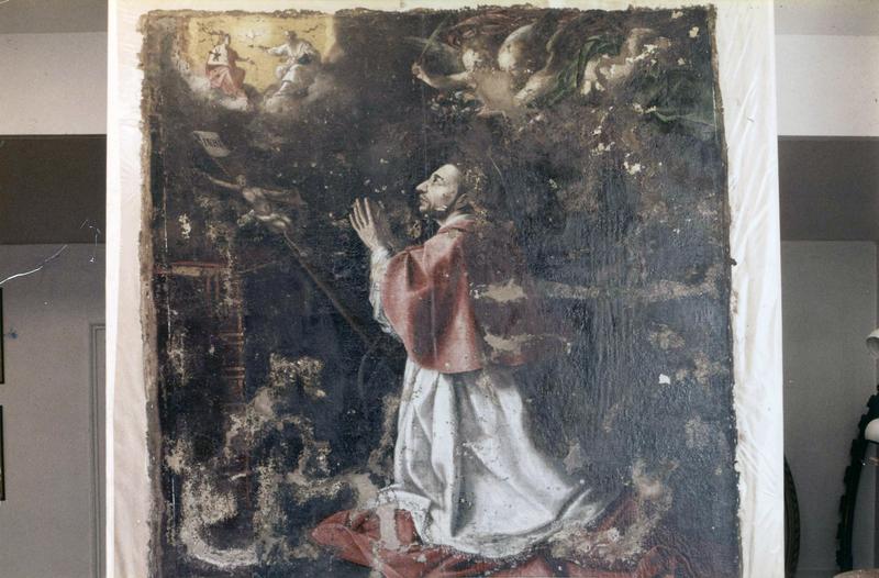 tableau : saint Charles Borromée