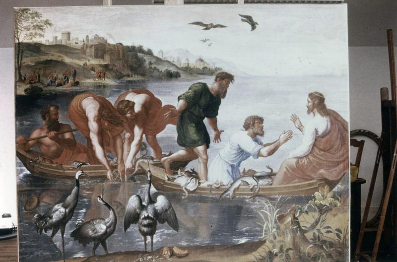 tableau : La Pêche miraculeuse