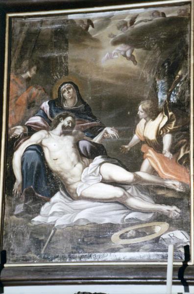 autel secondaire, tableau : Vierge de Pitié