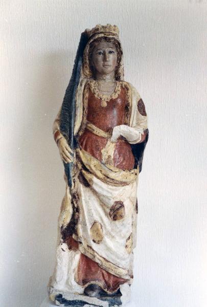 statue : sainte Brigitte