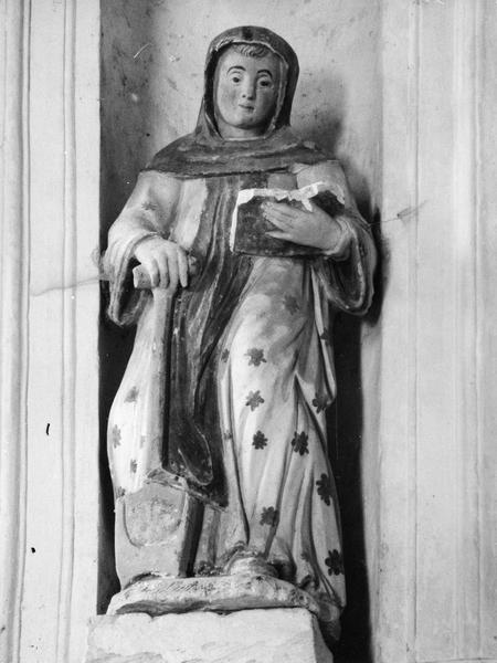 statuette : saint Fiacre