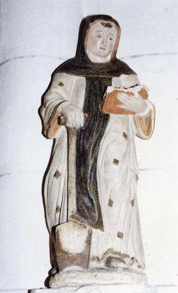 statuette : saint Fiacre