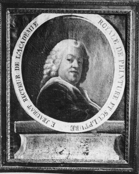 tableau : Portrait d'Etienne Jeaurat, recteur de l'Académie royale de peinture