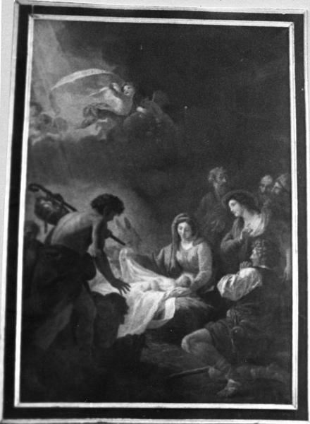 tableau : L' Adoration des bergers