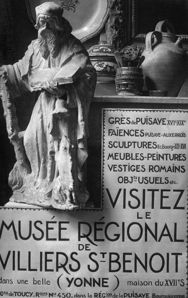 statuette : saint Antoine - © Ministère de la Culture (France), Médiathèque du patrimoine et de la photographie (objets mobiliers), tous droits réservés