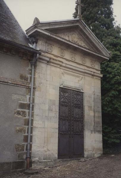 chapelle nord, façade est, vue générale