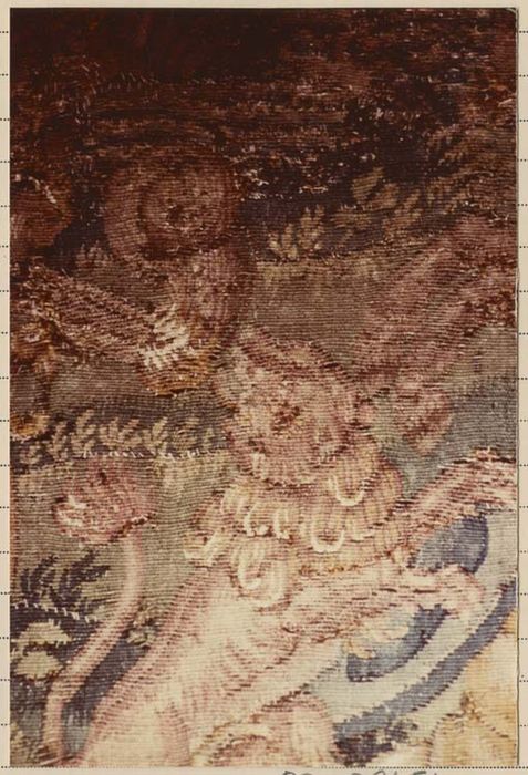 pièce murale (tapisserie à tableau) : Vie seigneuriale