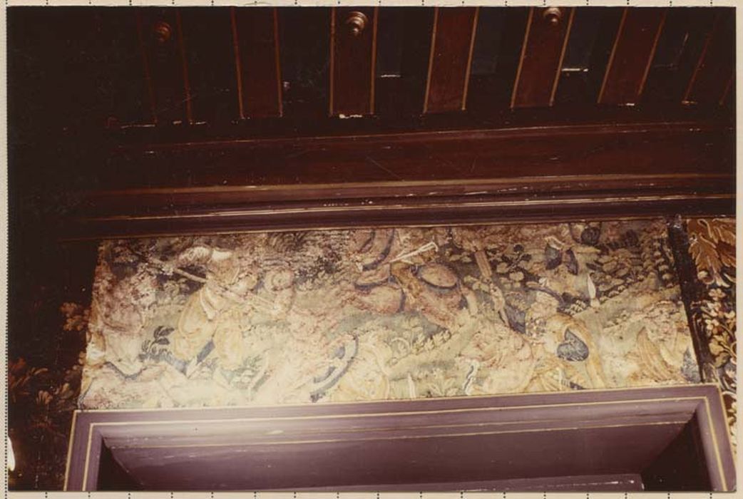 pièce murale (tapisserie à tableau) : Vie seigneuriale