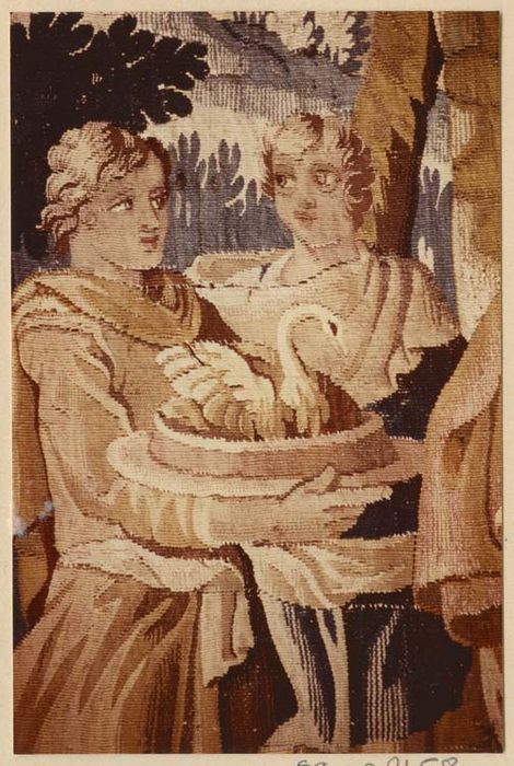 pièce murale (tapisserie à tableau) : Scène de la vie d'Alexandre