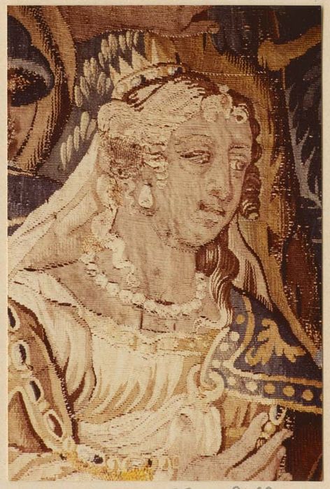 pièce murale (tapisserie à tableau) : Scène de la vie d'Alexandre