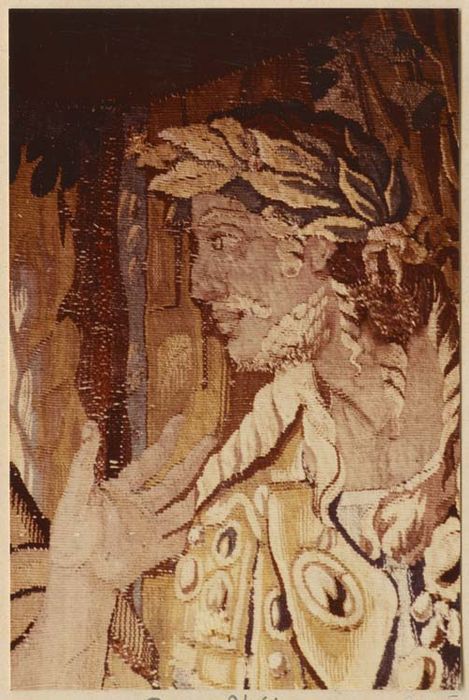 pièce murale (tapisserie à tableau) : Scène de la vie d'Alexandre