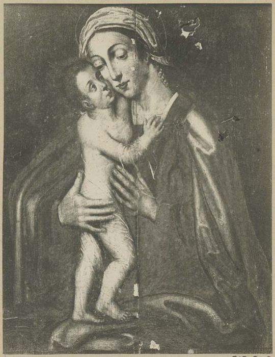 tableau : Vierge à l'Enfant