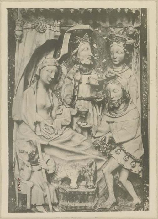 bas-relief : Adoration des Mages