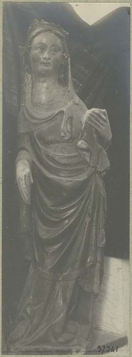 statue : Vierge à l'Enfant